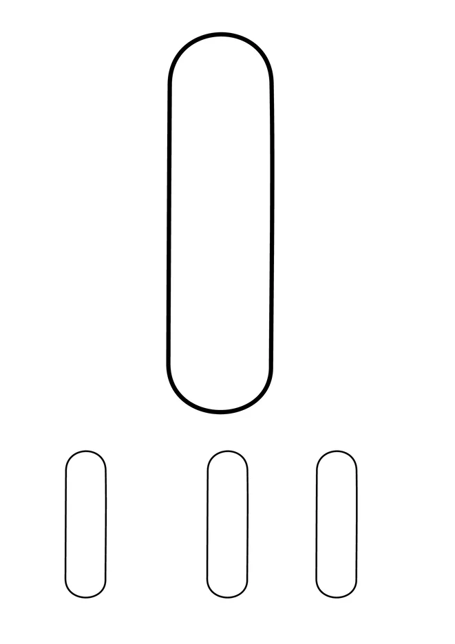 Alfabeto para colorir e imprimir para imprimir e colorir - imagem 10